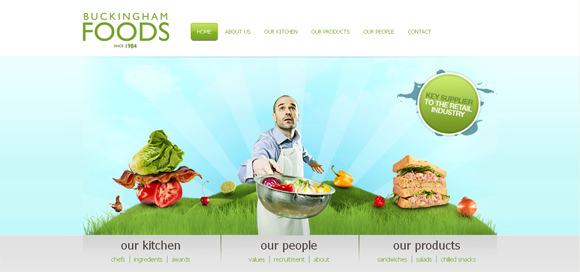 20 Cool Restaurants and Foods Website Designs